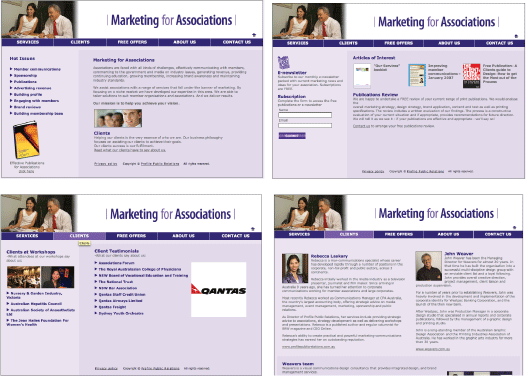 marketing for associations samples